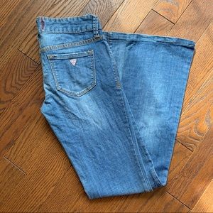 GUESS Medium Rise Bootcut Jeans